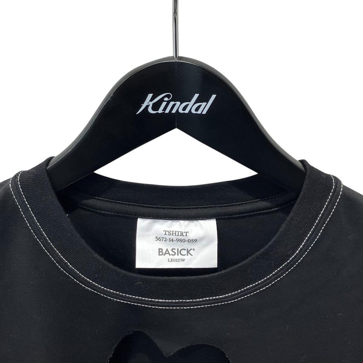 Heart Laser Cut T-shirt半袖カットソーs4-0403
