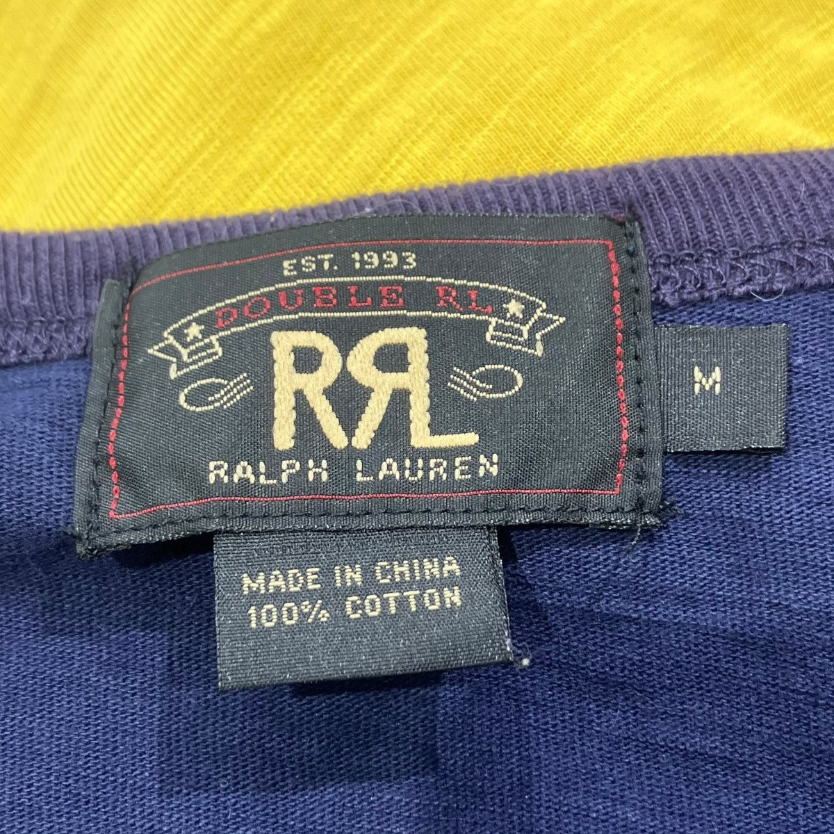 RRL 7分袖Tシャツ 古着・中古-5枚目のアイテム画像