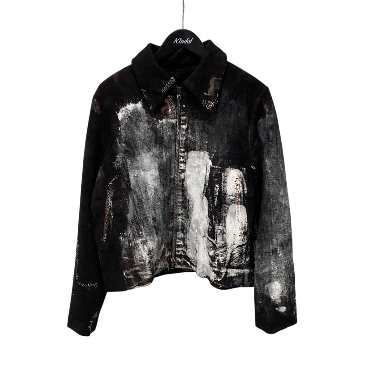 Nobuyuki Matsui(ノブユキ マツイ) 24SSレザー切替テーラード