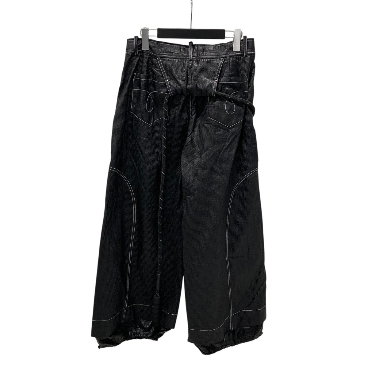 WIDE PU LEATHER PANTSワイドパンツ