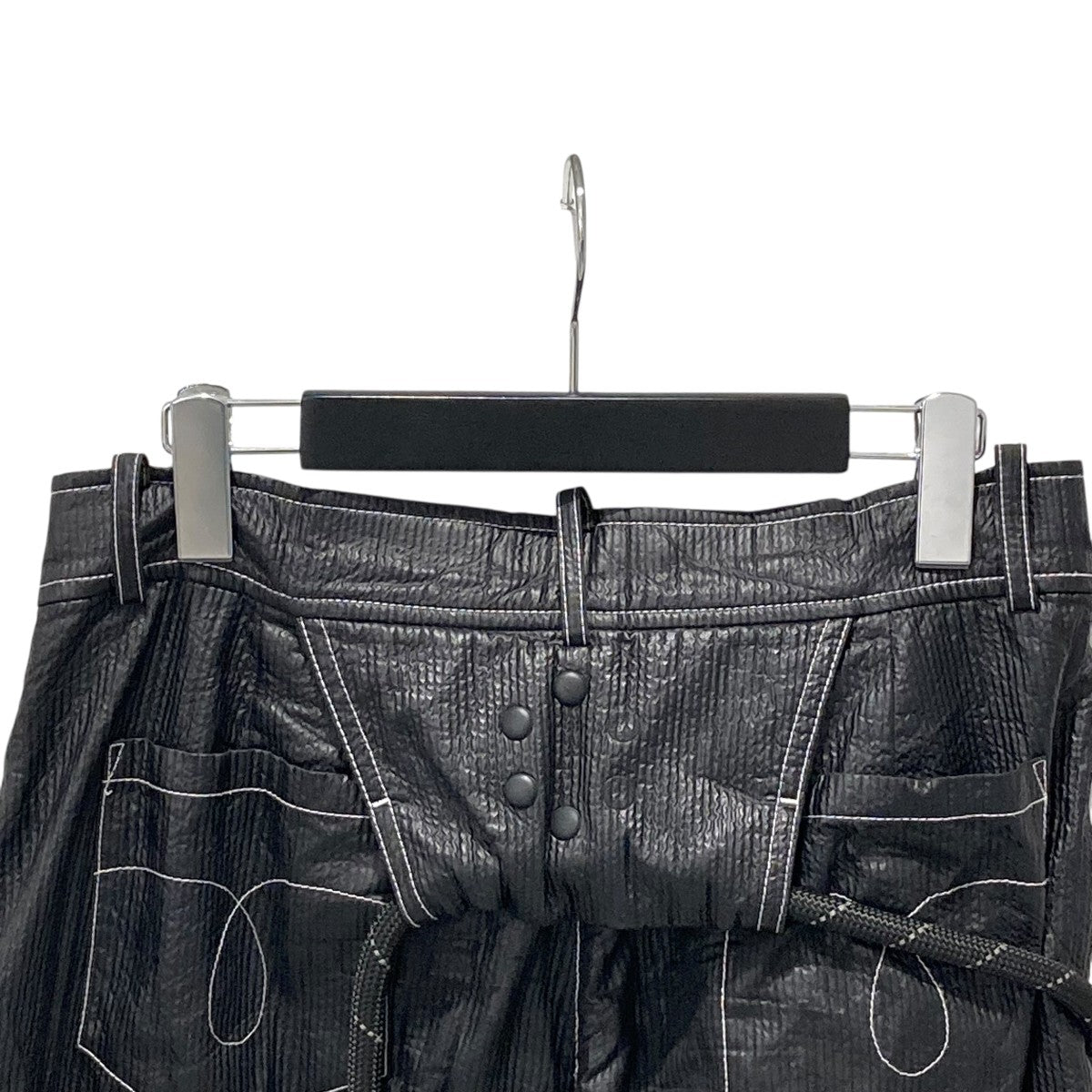 WIDE PU LEATHER PANTSワイドパンツ
