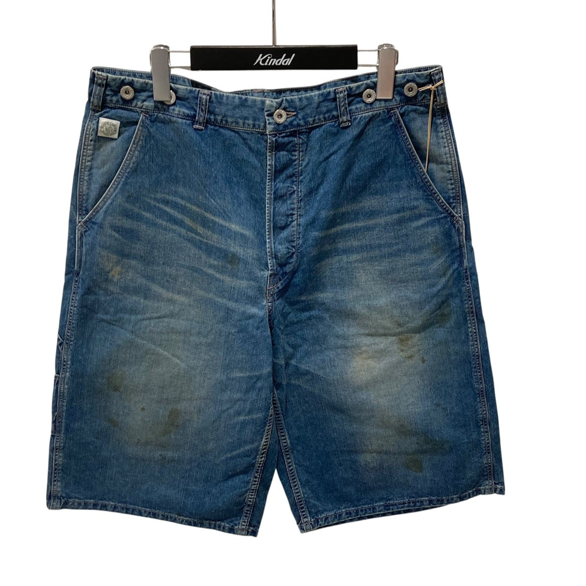The DUFFER of ST．GEORGE 24SSFIDDICH USED加工デニムショートパンツDF-CD-84895 古着・中古-1枚目のアイテム画像