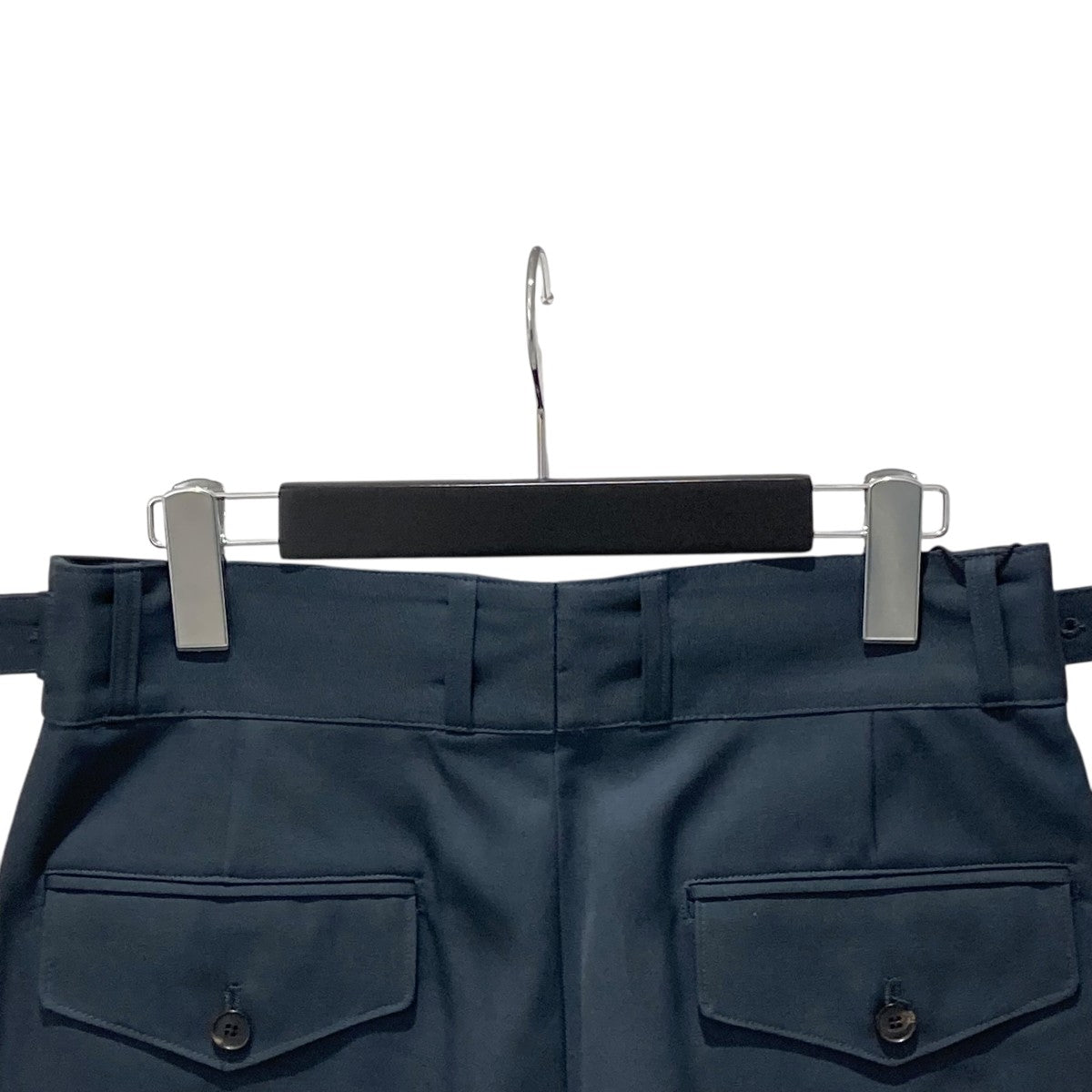 THE CLASIK　ザクラシック　BACK BELT TROUSER　パンツ The CLASIK ザ・クラシック BACK BELT TROUSER ウールスラックス