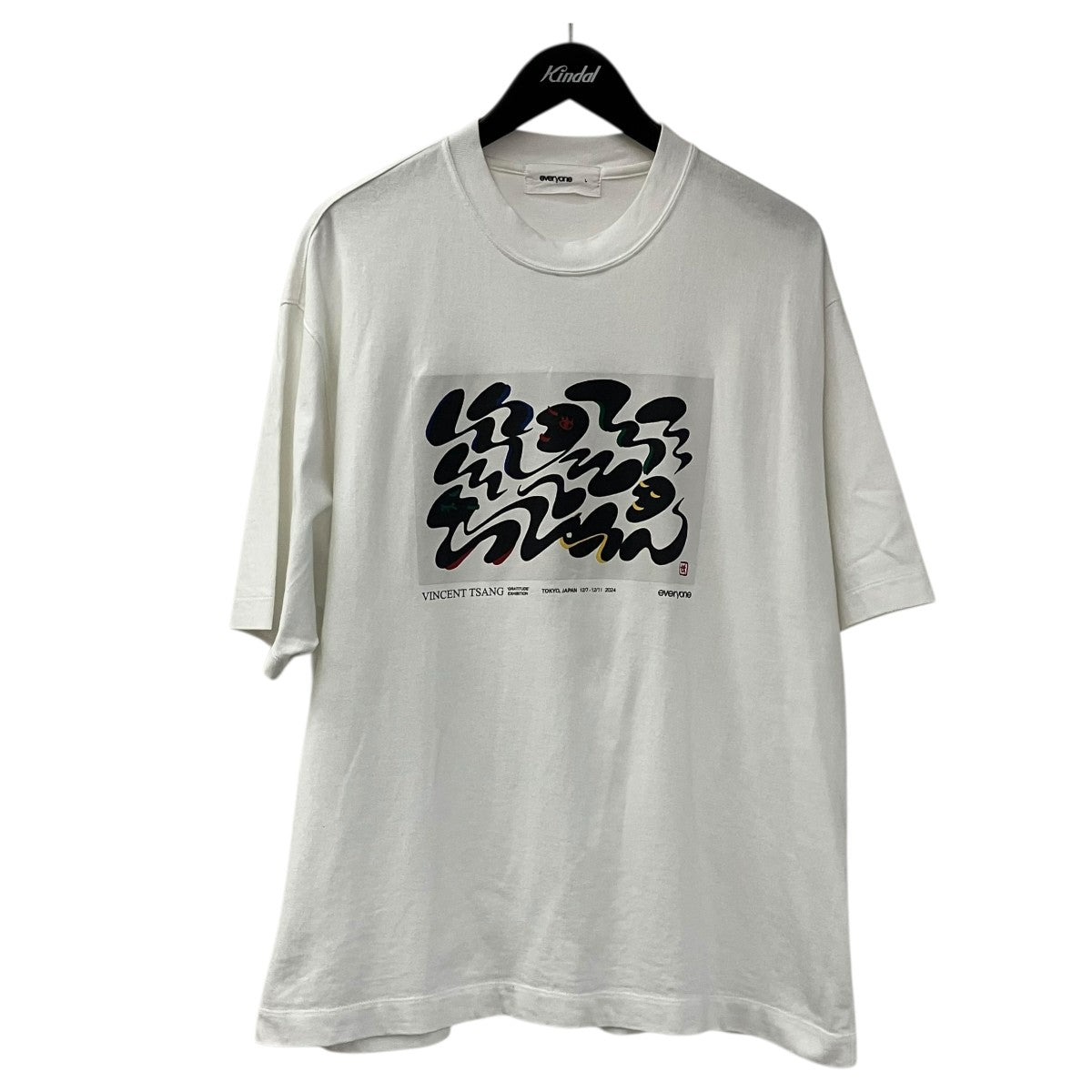 everyone EV23-CS06 VINCENT TSANG Logo Tee半袖カットソー 古着・中古-1枚目のアイテム画像