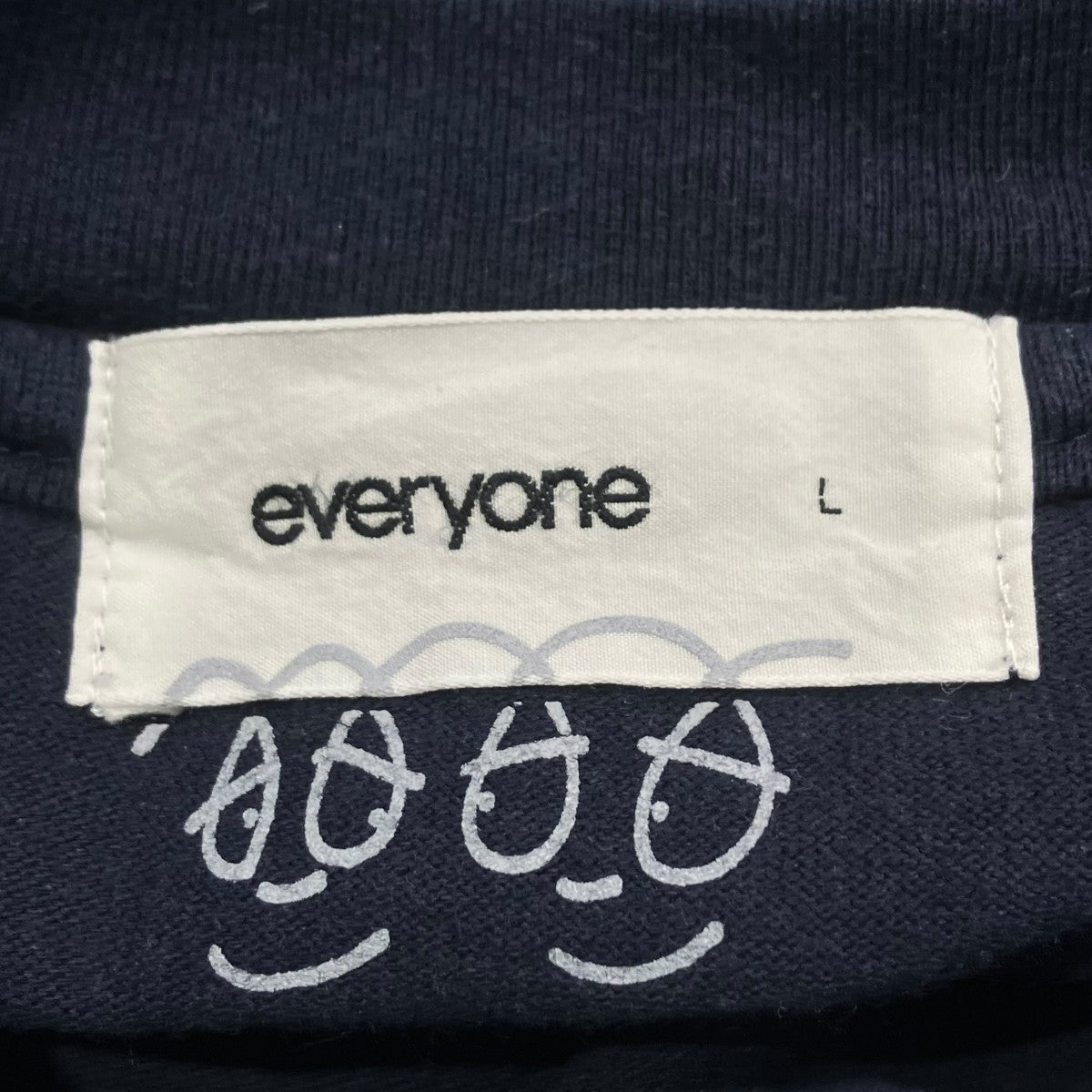 everyone j．30000 logo short sleeve tee shirt半袖カットソー 古着・中古-5枚目のアイテム画像