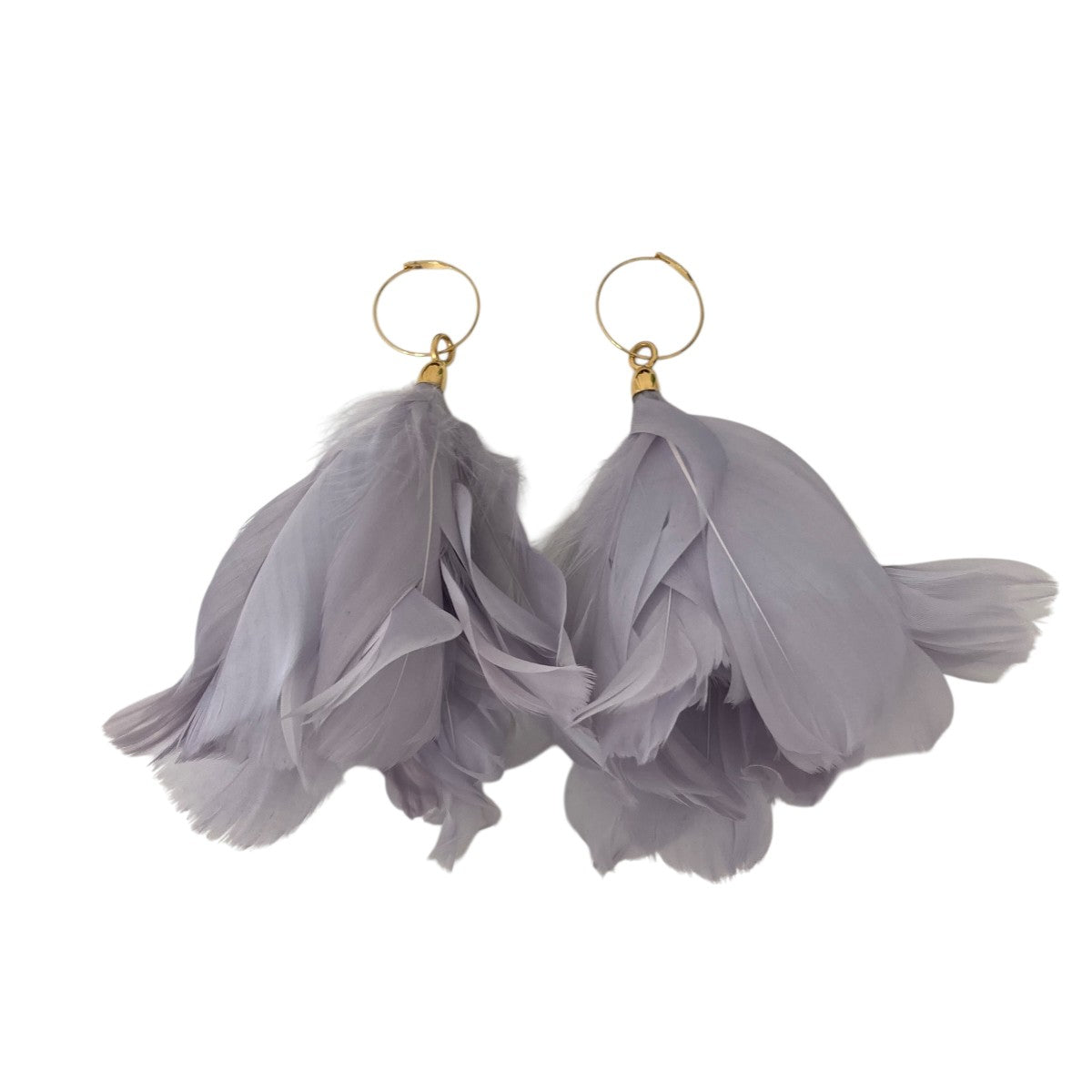 JIL SANDER ジルサンダー フープ ピアス シルバー【美品】 フープピアス Jil Sander(ジルサンダー) ピアス(レディース) - 海外