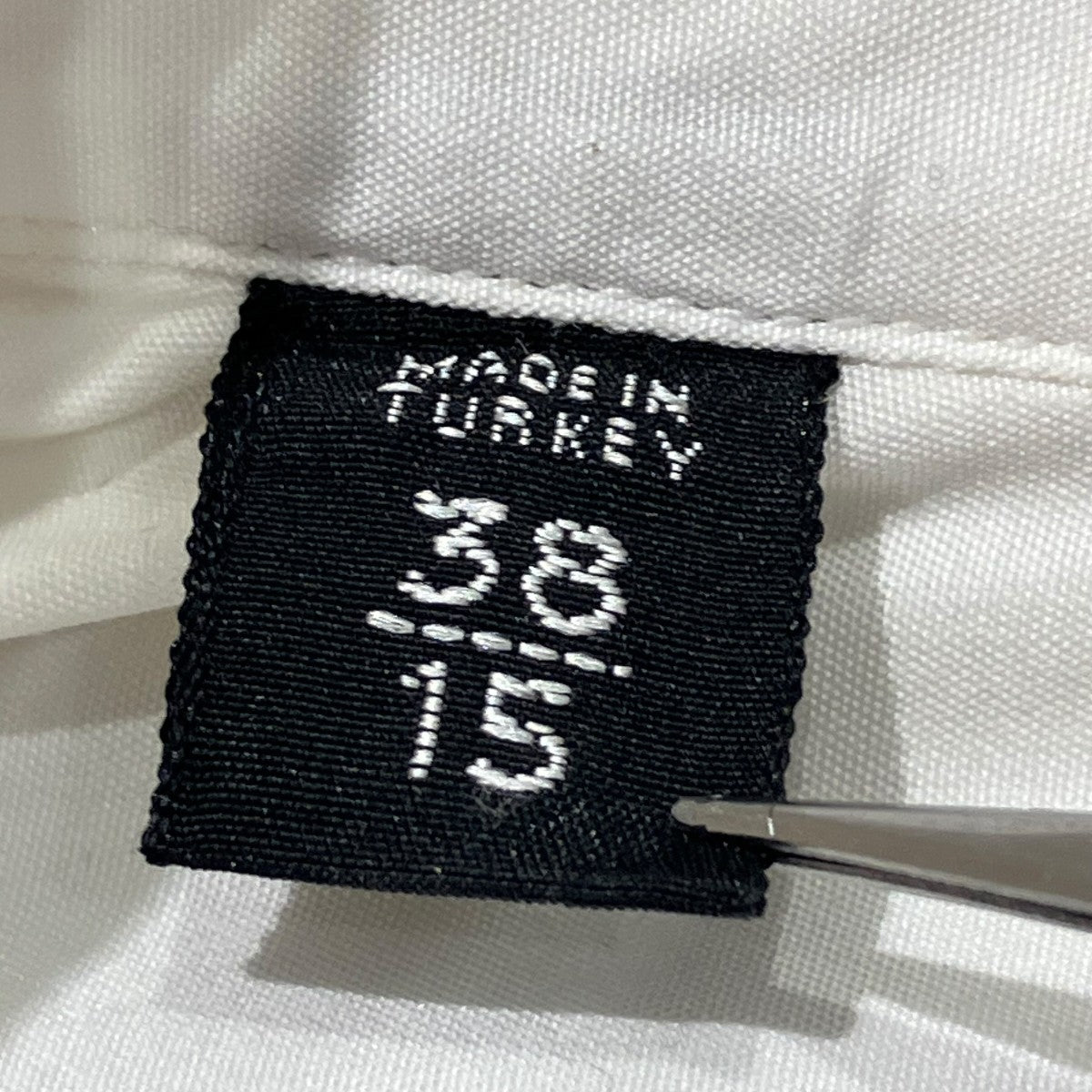 TOM FORD セミワイドカラーダブルカフスシャツ長袖シャツ94N2JE 古着・中古-9枚目のアイテム画像