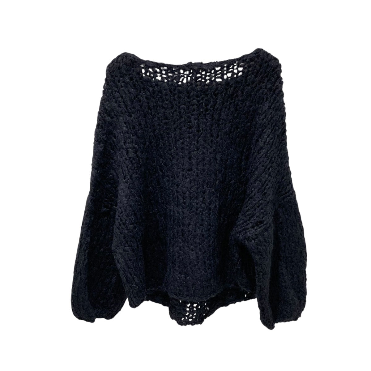 Plage HAND KNIT ジャンボタム プルオーバー グレーA 追加》HAND KNIT ジャンボタム プルオーバー（ニット/セーター