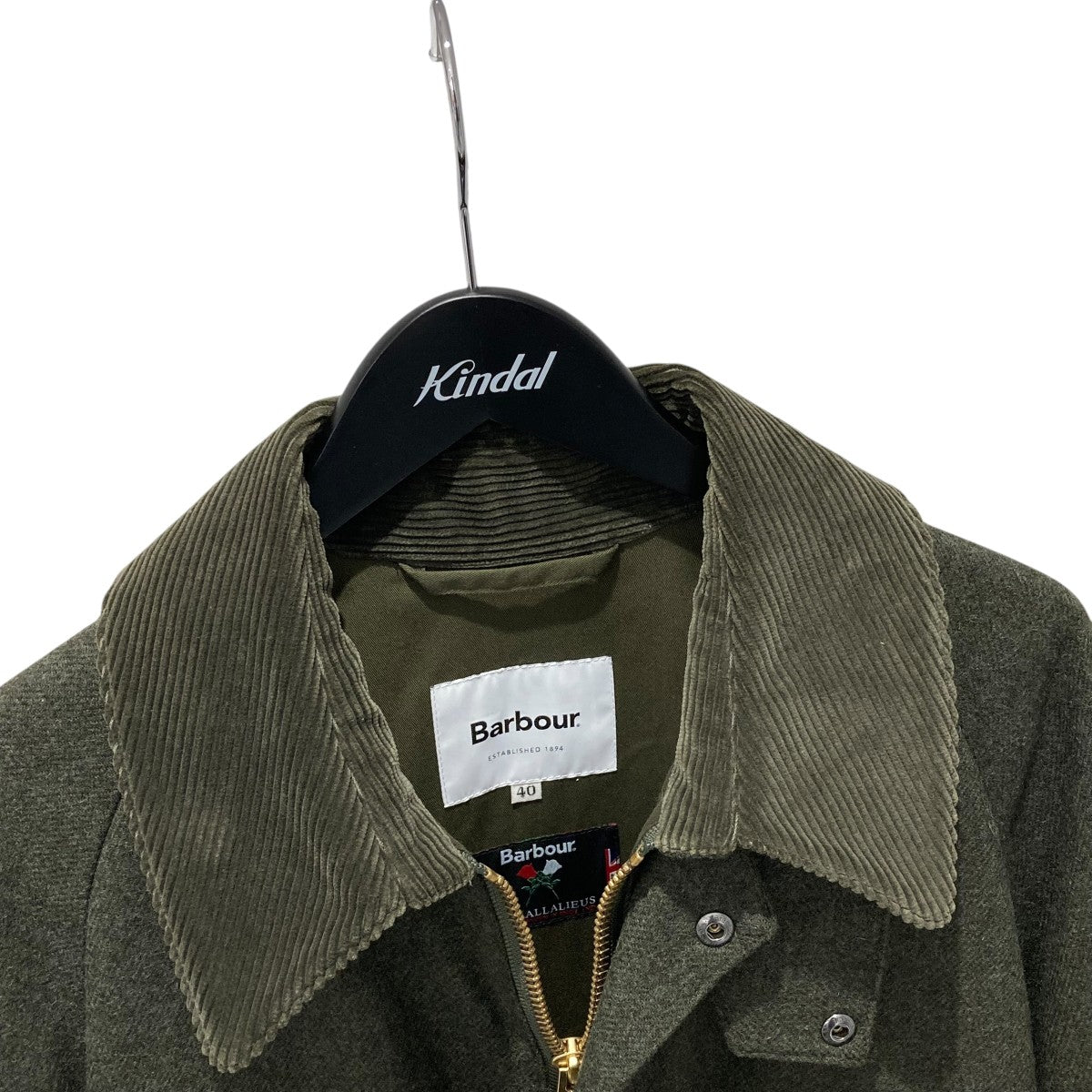 Barbour BEAUFORT MALLALIEUS社製 ウールコート 40 Barbour(バーブァー) BEAUFORT MALLALIEUS社製ウールコート