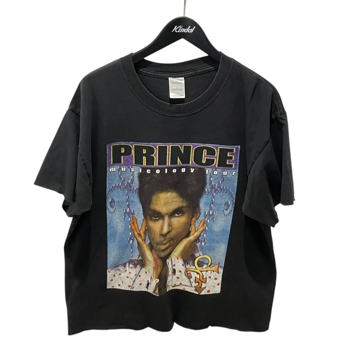 GILDAN PRINCE Musicology Tour 2004Tシャツ 古着・中古-1枚目のアイテム画像