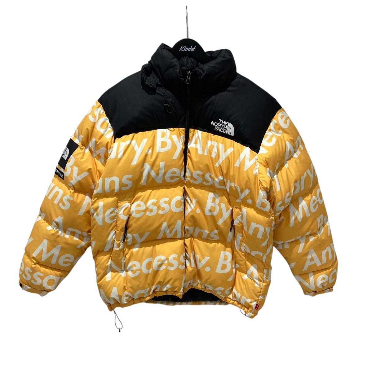 【美品】シュプリーム × ザ・ノース・フェイス ダウン ND51551I Supreme×THE NORTH FACE 15AWNuptse Jacket By Any Means Necessary