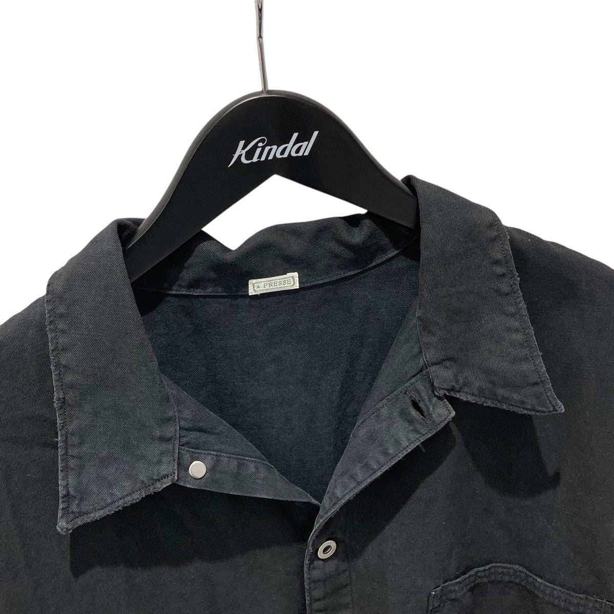 ちこ【美品】a.presse カバーオール size1 A.PRESSE - アプレッセ24SS Unknown Vintage Denim Coverall