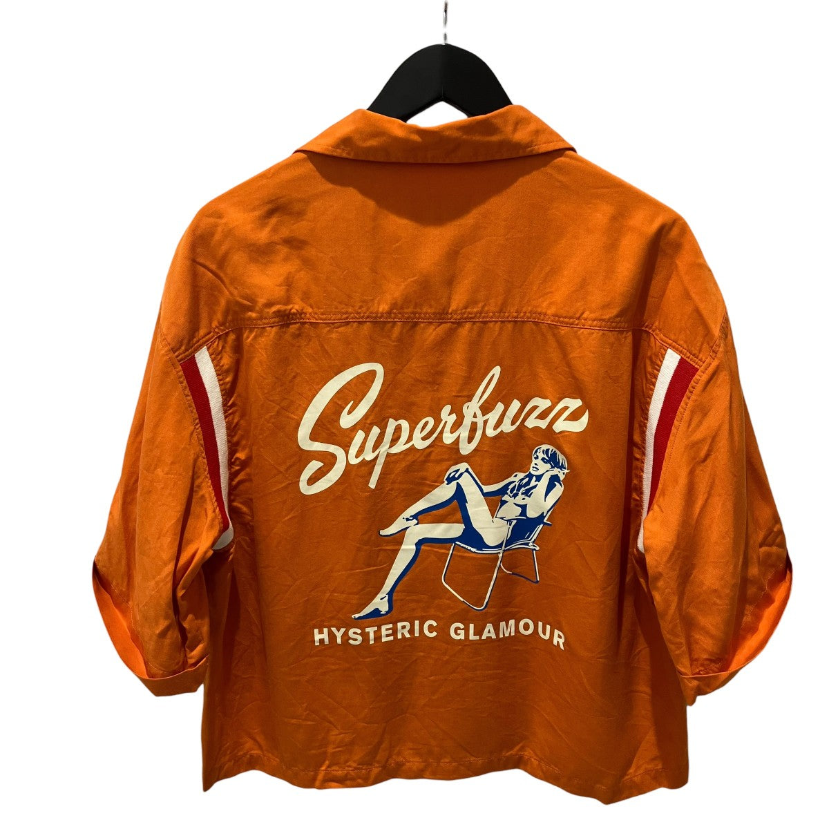 Hysteric Glamour SUPER FUZZ ボウリングシャツ半袖シャツ01241AH06 古着・中古-2枚目のアイテム画像