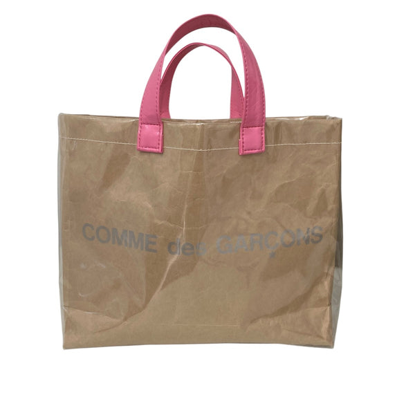 コムデギャルソン　トートバッグ COMME des GARCONS GIRL(コムデギャルソンガール) PVCトートバッグNY-K