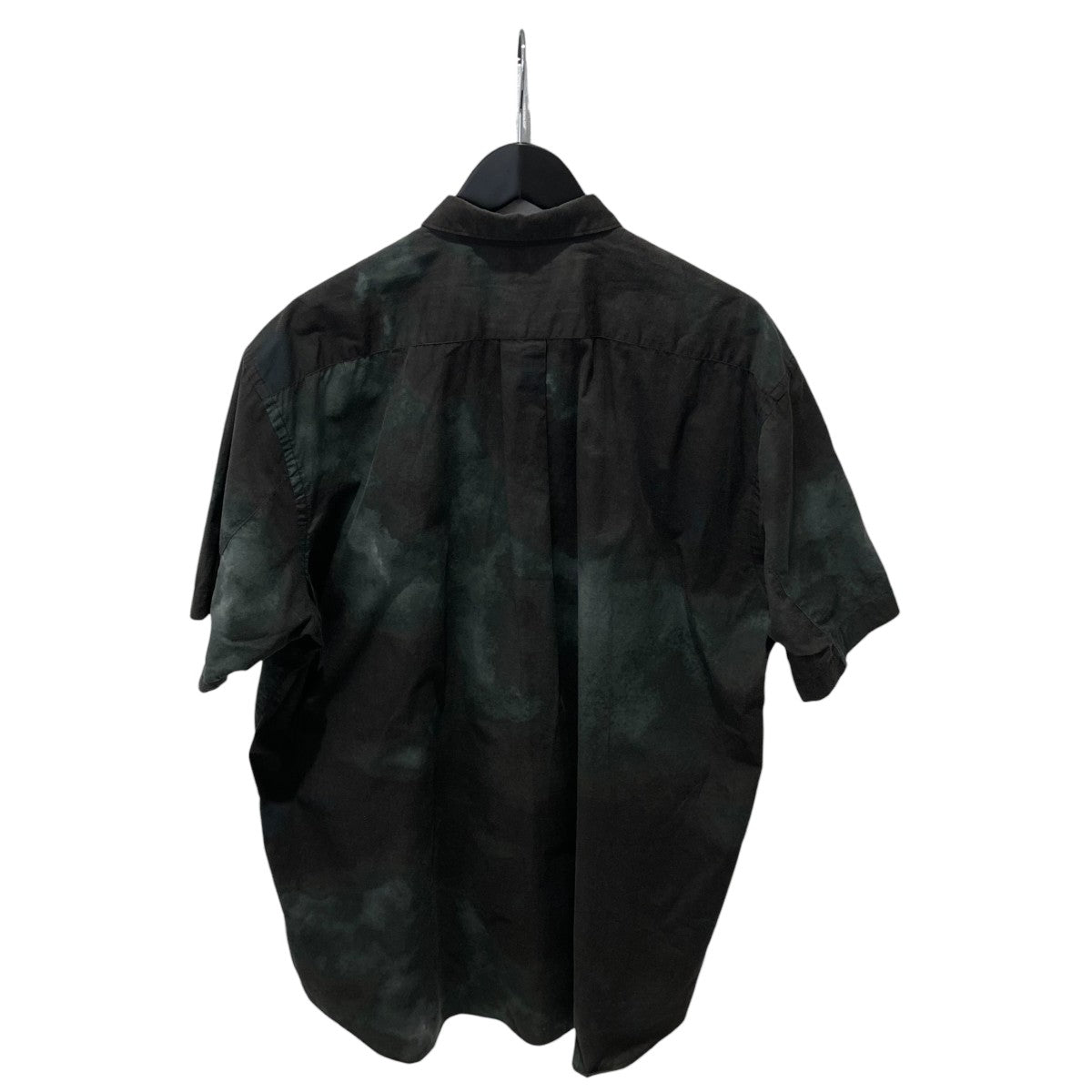 COMME des GARCONS SHIRT cotton poplin with tie and die printタイダイプリント半袖シャツFI-B031 古着・中古-2枚目のアイテム画像