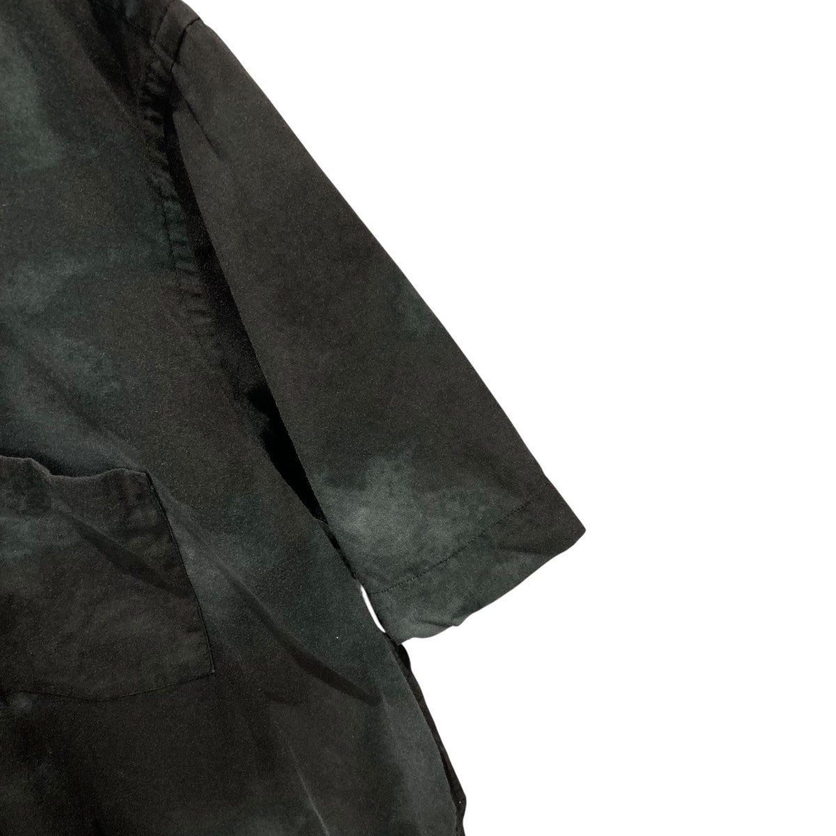 COMME des GARCONS SHIRT cotton poplin with tie and die printタイダイプリント半袖シャツFI-B031 古着・中古-4枚目のアイテム画像