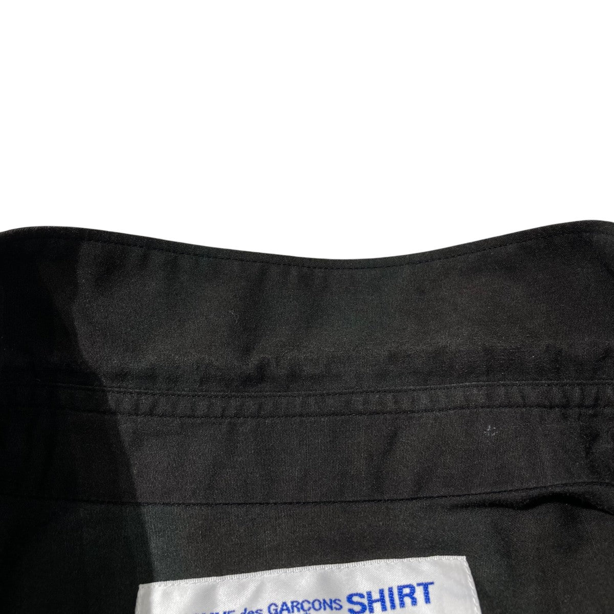 COMME des GARCONS SHIRT cotton poplin with tie and die printタイダイプリント半袖シャツFI-B031 古着・中古-5枚目のアイテム画像