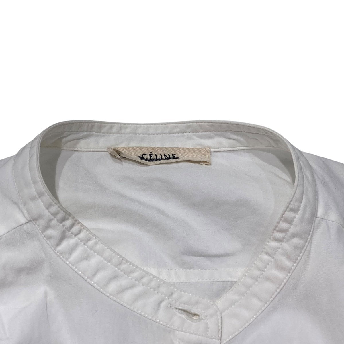 CELINE バンドカラーシャツ 古着・中古-6枚目のアイテム画像