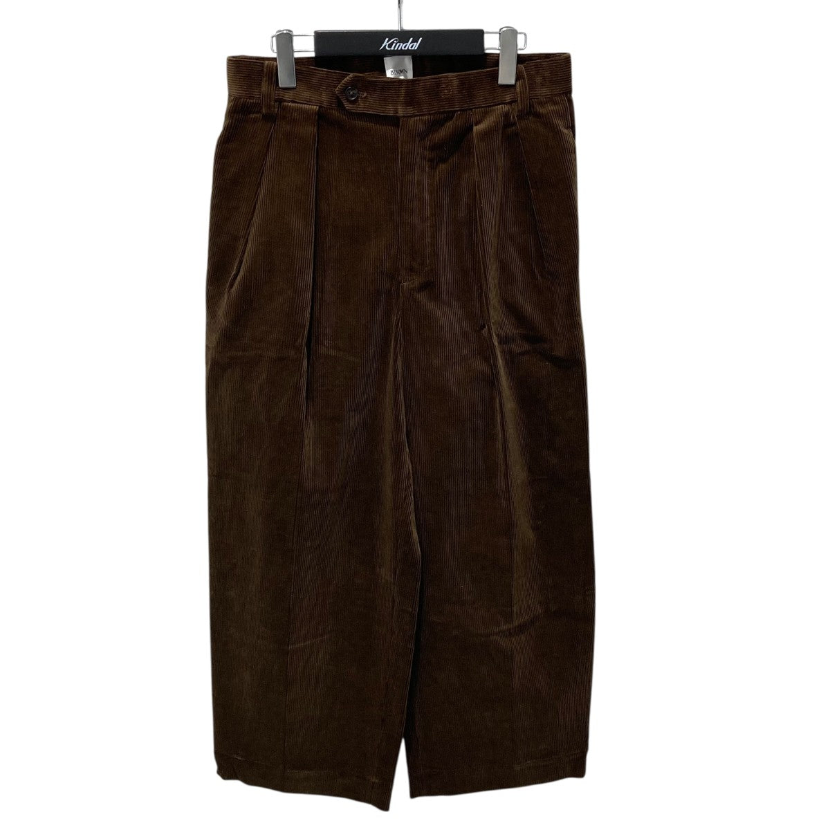 パンツ BISOWN 25aw CORDUROY 2TUCK WIDE TROUSERS BISOWN(ビソウン) CORDUROY 2TUCK WIDE TROUSERSコーデュロイ