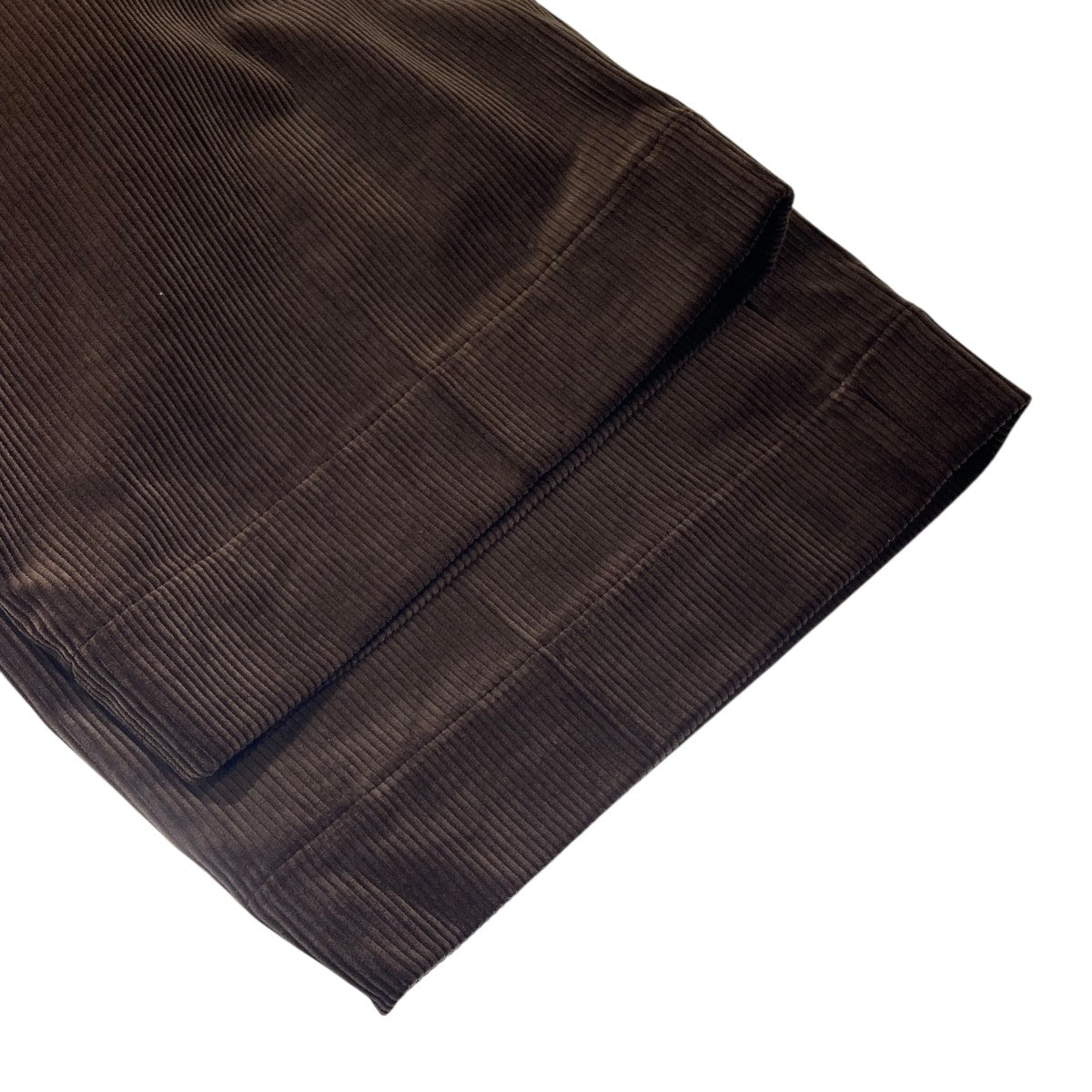 BISOWN(ビソウン) CORDUROY 2TUCK WIDE TROUSERSコーデュロイパンツ25W