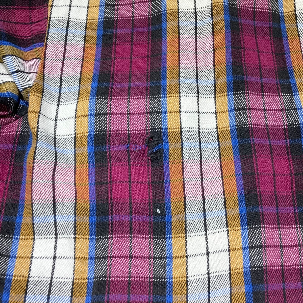 90sチェックネルシャツ