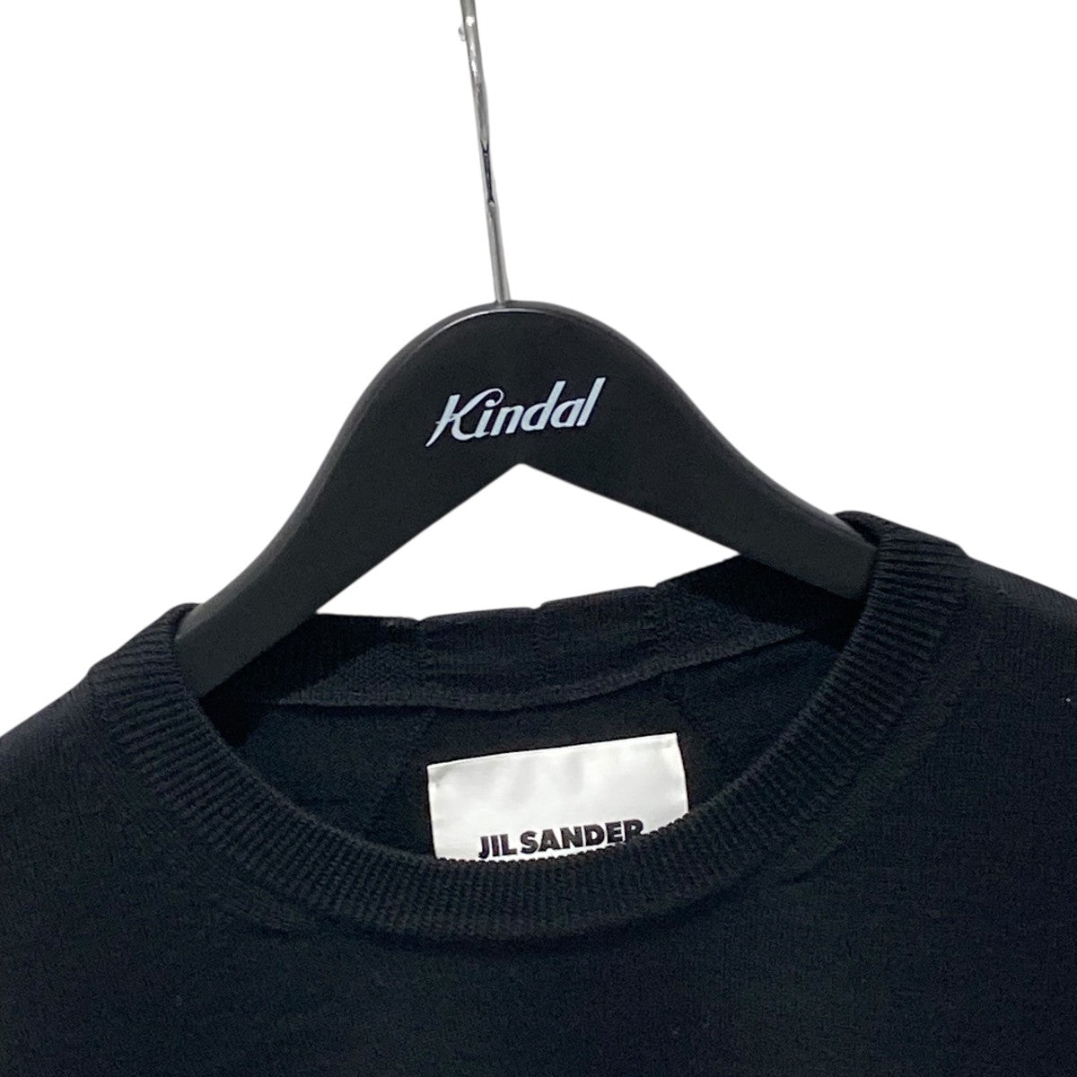 JIL SANDER SWEATER CN LSクルーネックニットJ14532 J14532 ブラック