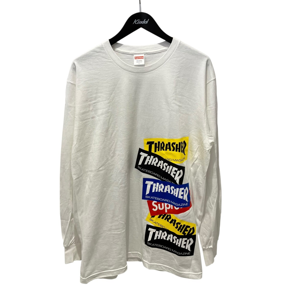 Supreme×THRASHER 長袖Tシャツ 古着・中古-1枚目のアイテム画像