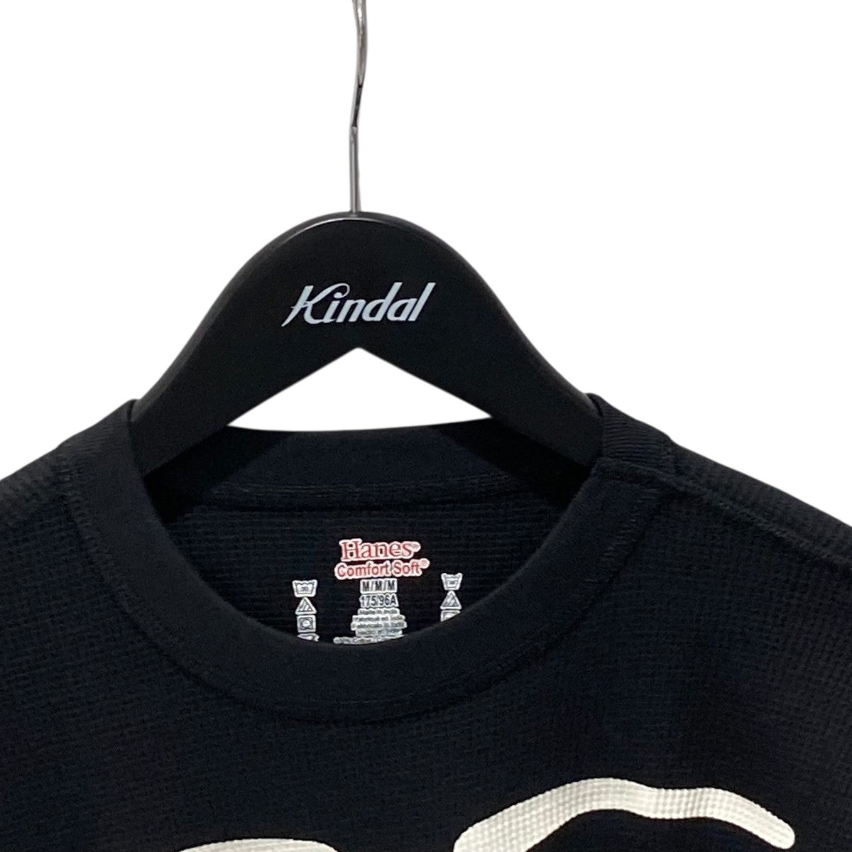 Supreme×Hanes Bones Thermal Crewサーマルカットソー ブラック