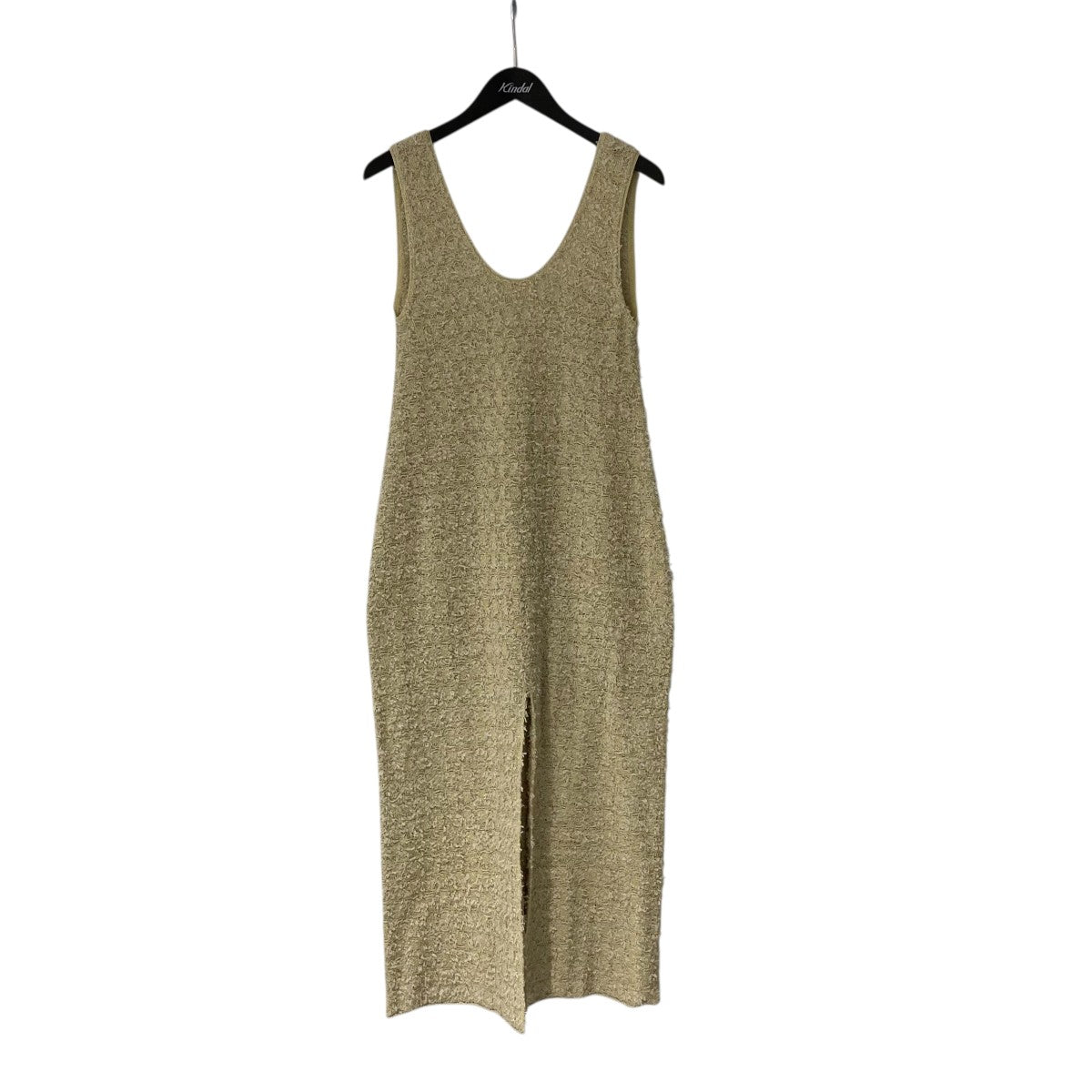 IRENE 25SSTweed Knit Dressツイードニットワンピース27S85004 古着・中古-1枚目のアイテム画像