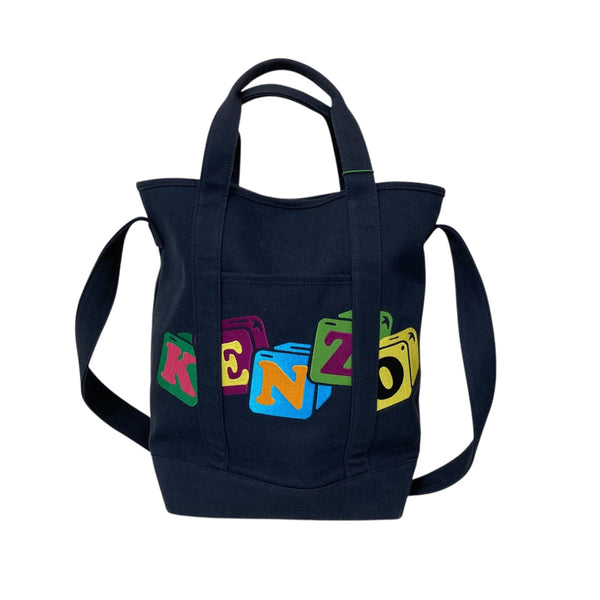 KENZO(ケンゾー) BOKE BOY2WAYバッグ FD55SA901F34 ネイビー｜【公式