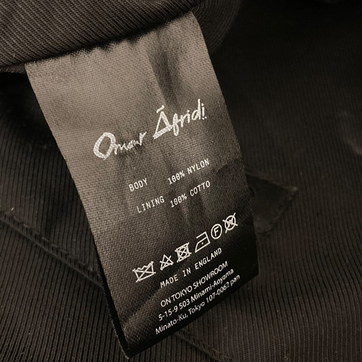 Omar Afridi(オマールアフリディ) ripstop lidia bagショルダーバッグ