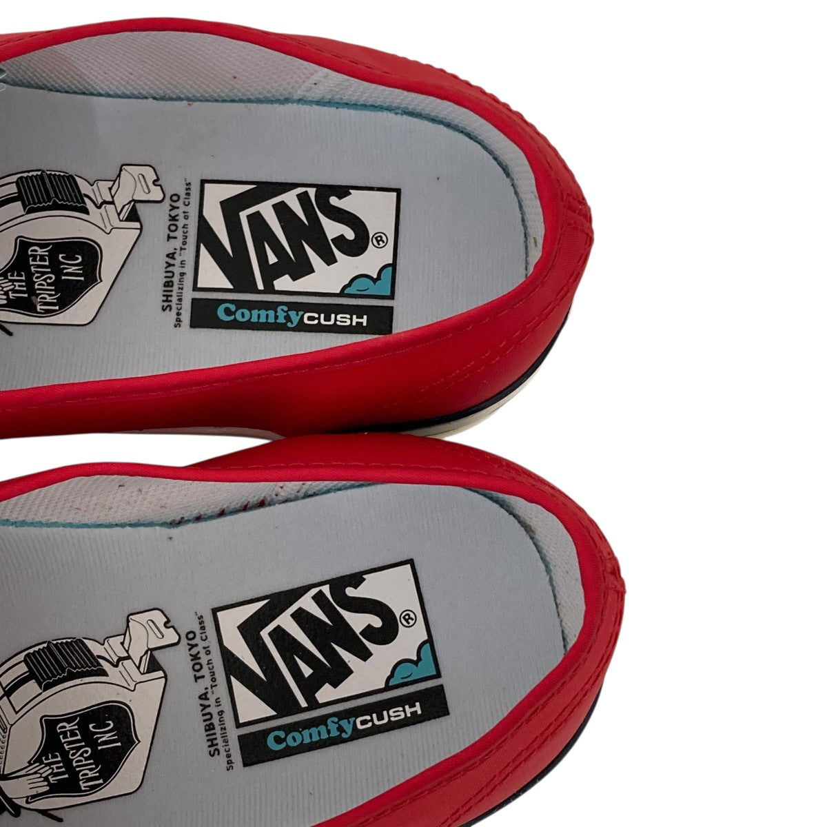 VANS×TRIPSTER ComfyCush Authentic HC Redローカットスニーカー