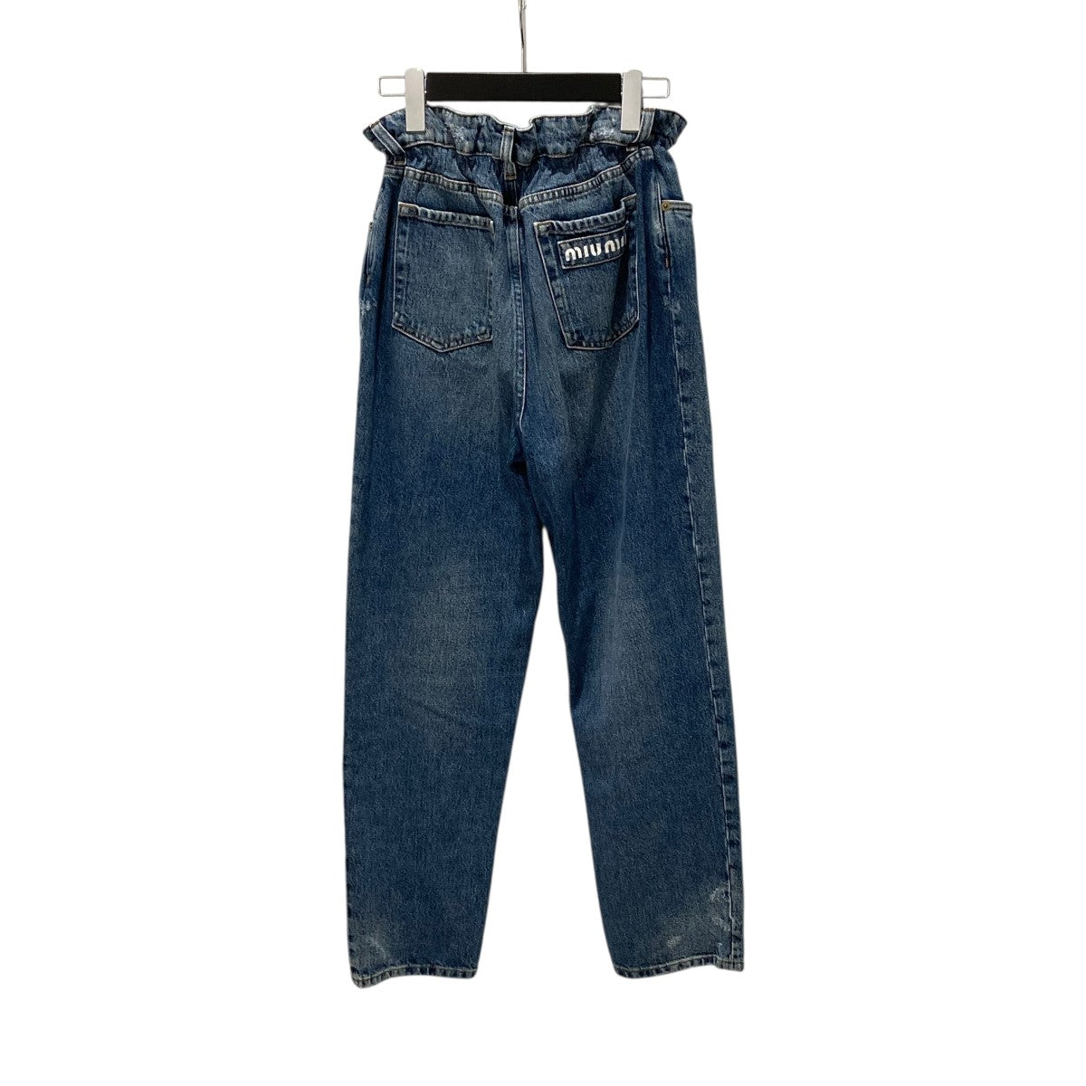 MIU MIU(ミュウミュウ) 24SSアイコニックデニムジーンズGWP299