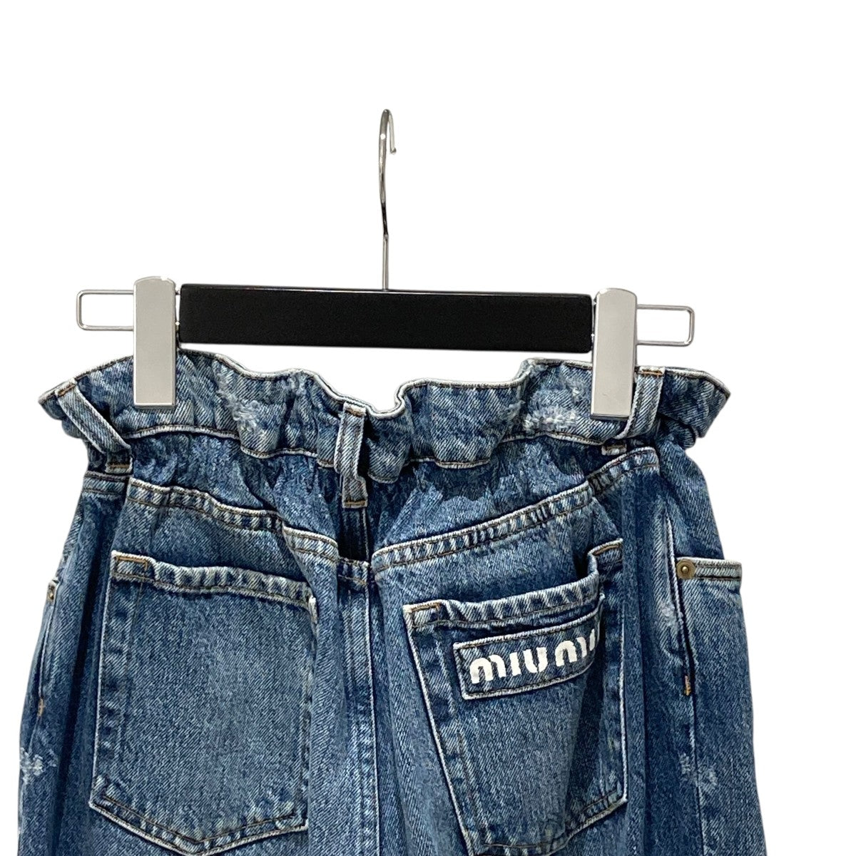 MIU MIU(ミュウミュウ) 24SSアイコニックデニムジーンズGWP299 GWP299