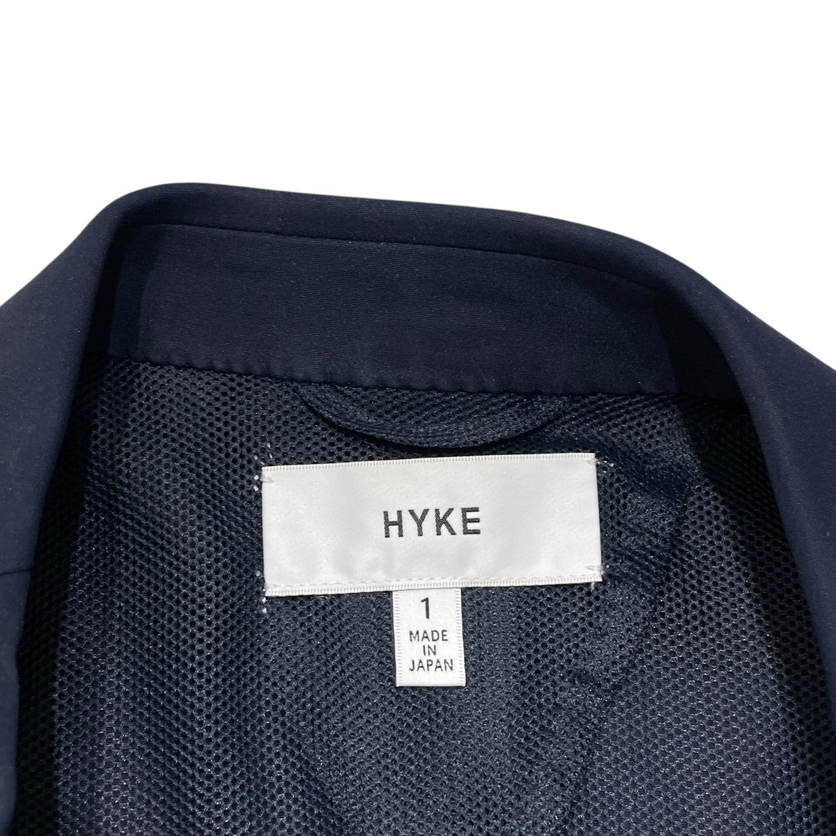 【希少】 2G ／ N.42 HildundK HYKE(ハイク) チェックベルテッドノーカラーコート212-17305 212-17305