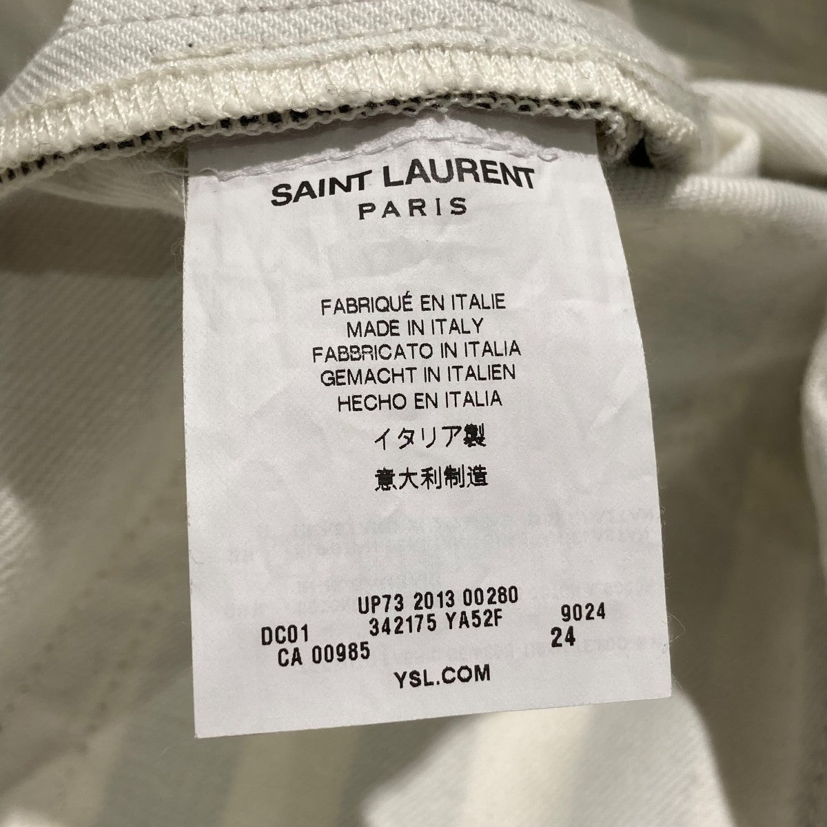 Saint Laurent Paris(サンローランパリ) 13SSエディ期ストライプ