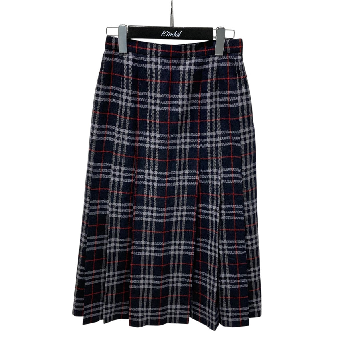 BURBERRY チェックプリーツスカート 古着・中古-1枚目のアイテム画像