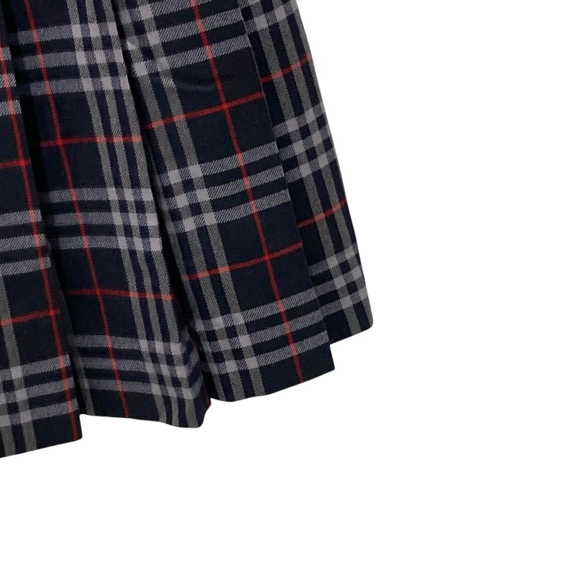 BURBERRY チェックプリーツスカート 古着・中古-4枚目のアイテム画像