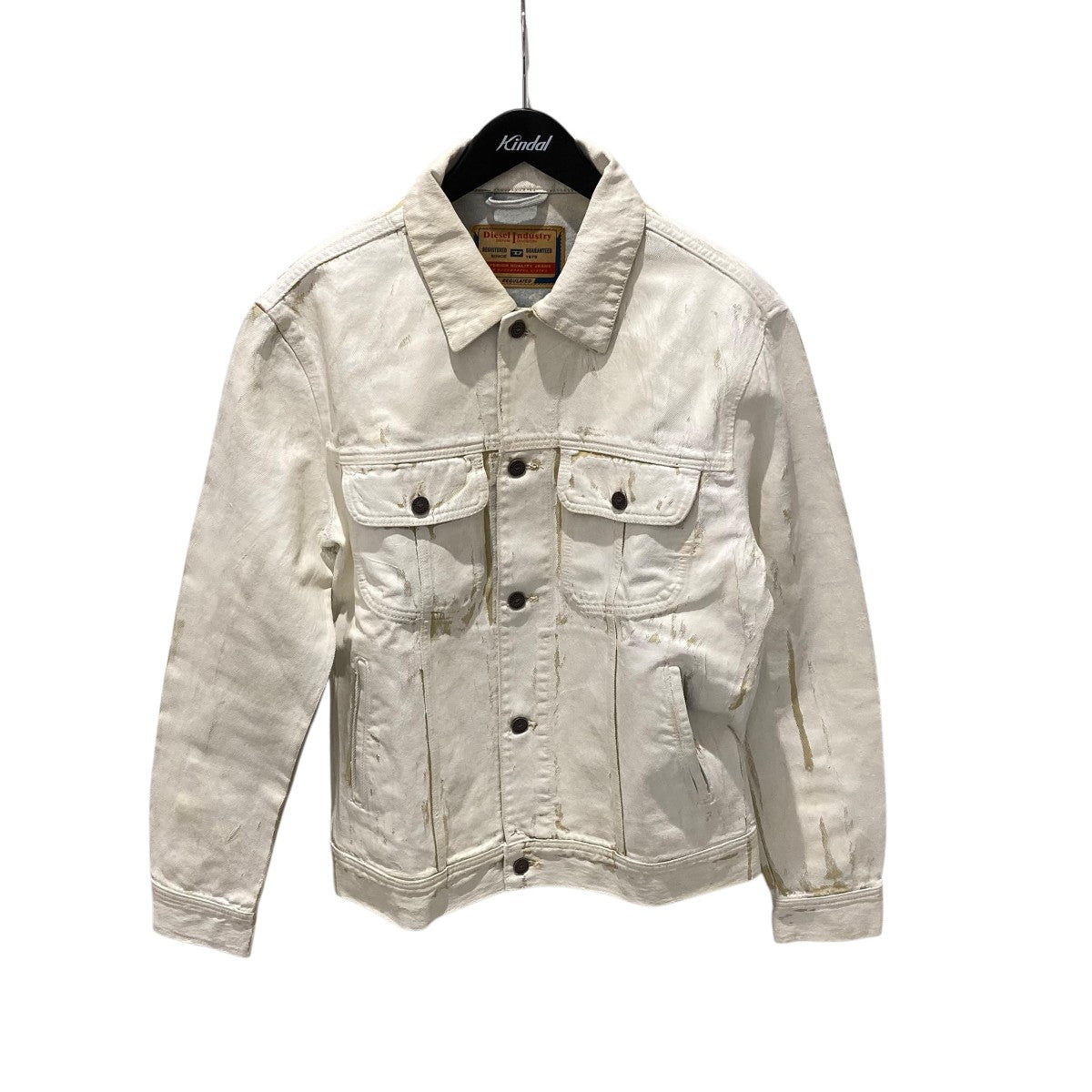 DIESEL(ディーゼル) D-BARCY GIACCA ペンキ加工デニムジャケット