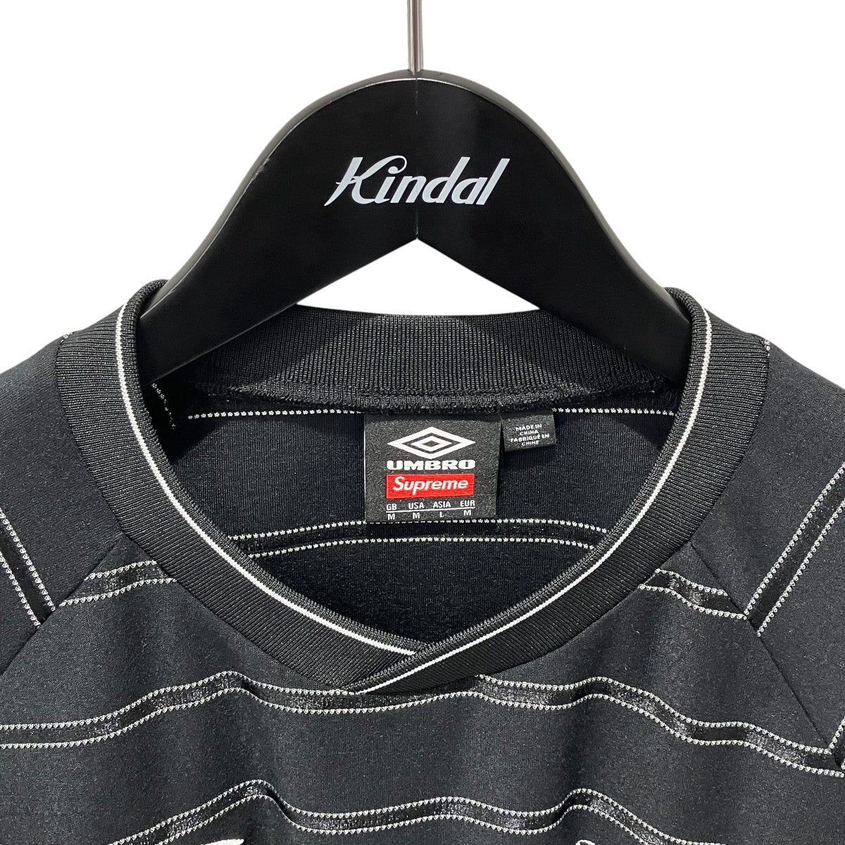 25SSStripe Soccer Jersey半袖カットソー