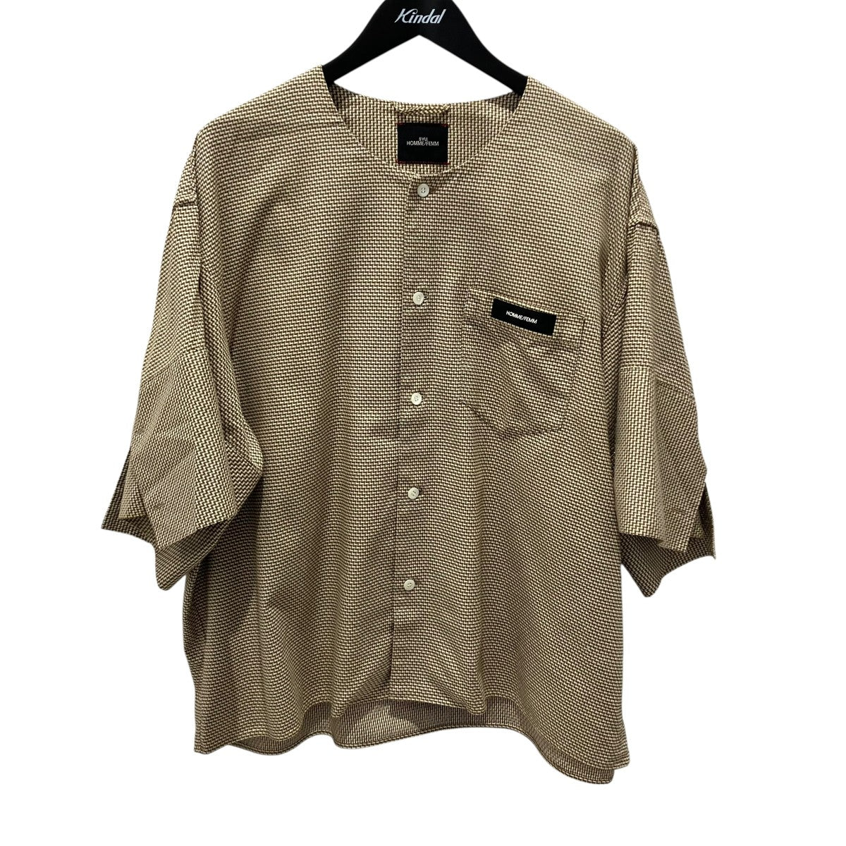 SYU．HOMME／FEMM 半袖シャツH19SS-07 古着・中古-1枚目のアイテム画像