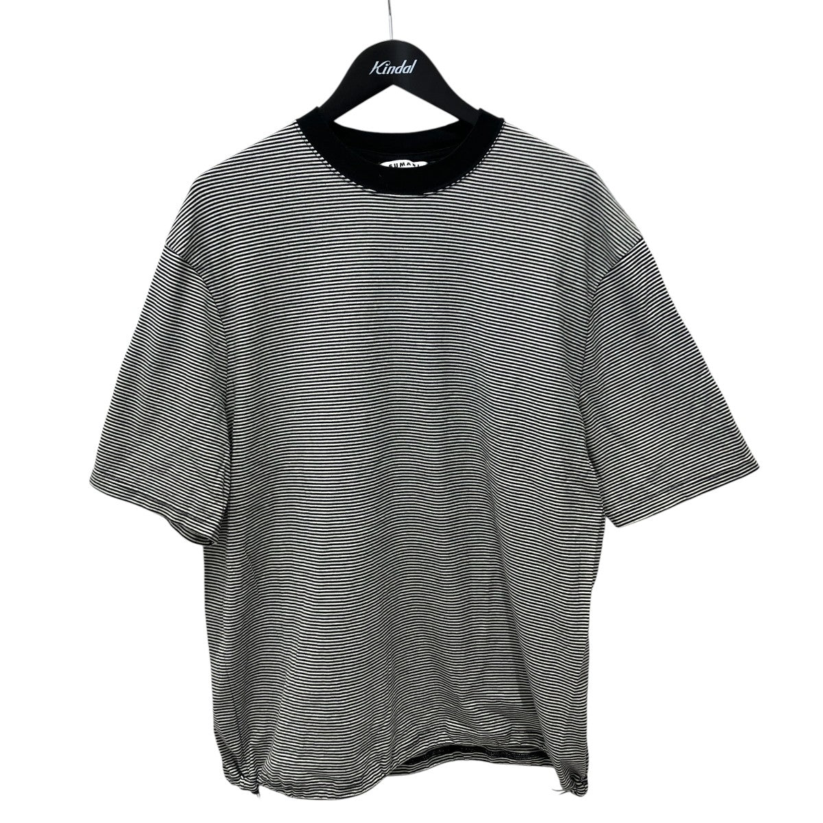 SUMARI HEMCODE BORDER T-SHIRT半袖カットソーS2302-10007 古着・中古-1枚目のアイテム画像