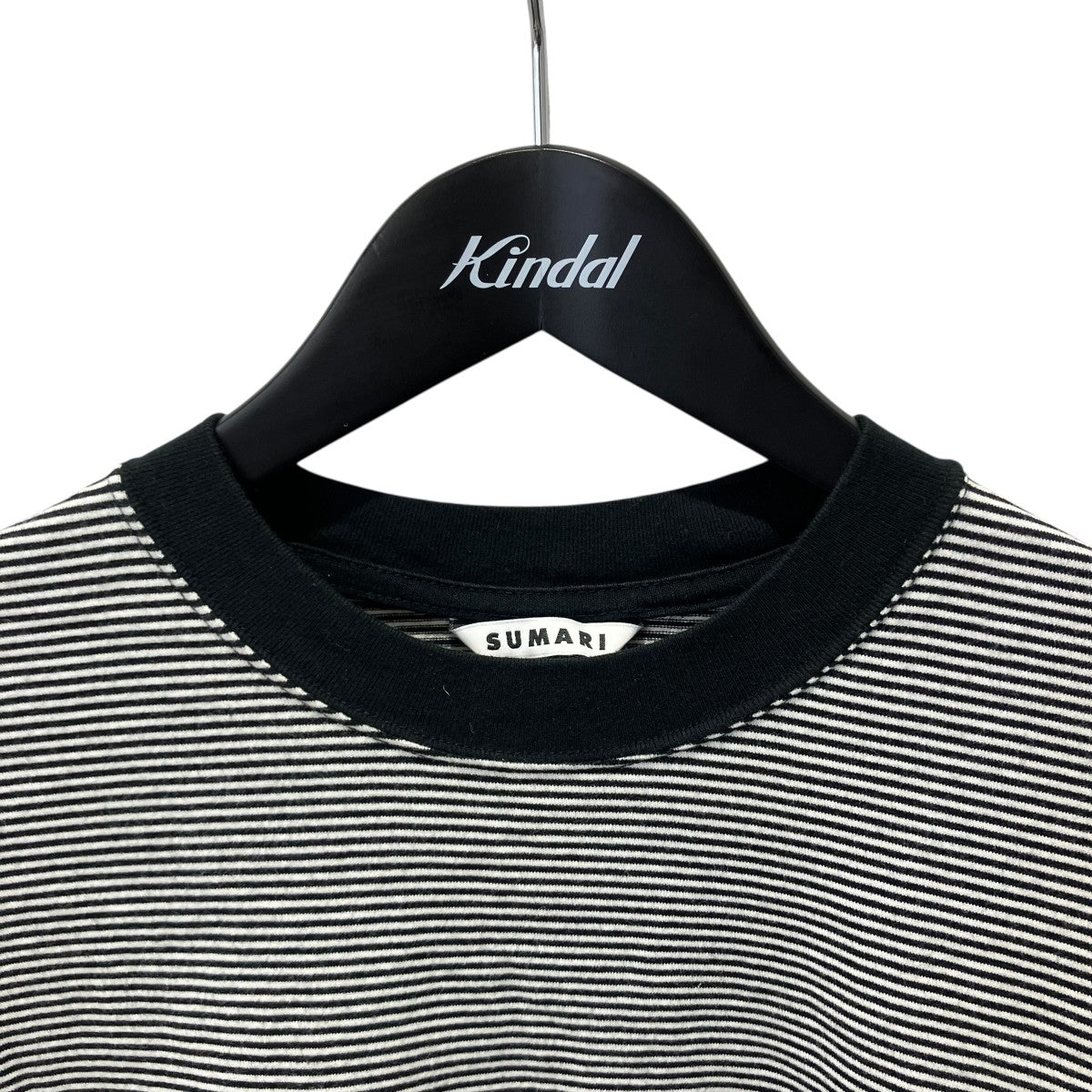 SUMARI HEMCODE BORDER T-SHIRT半袖カットソーS2302-10007 古着・中古-3枚目のアイテム画像