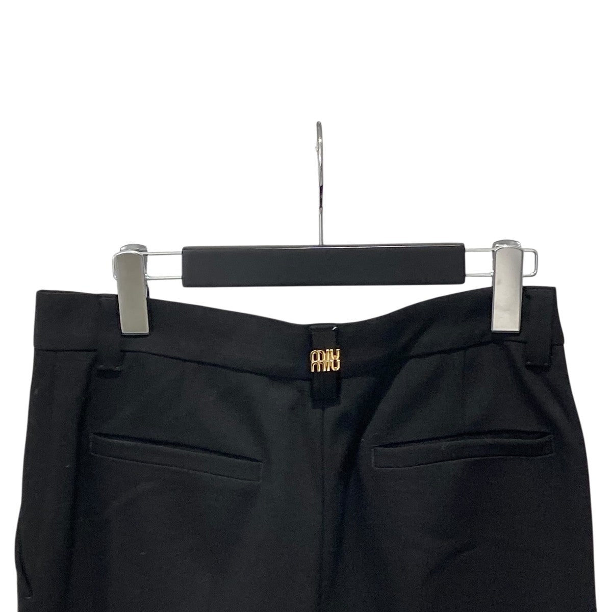 MIU MIU(ミュウミュウ) Grain De Poudre PantsスラックスパンツMP1739