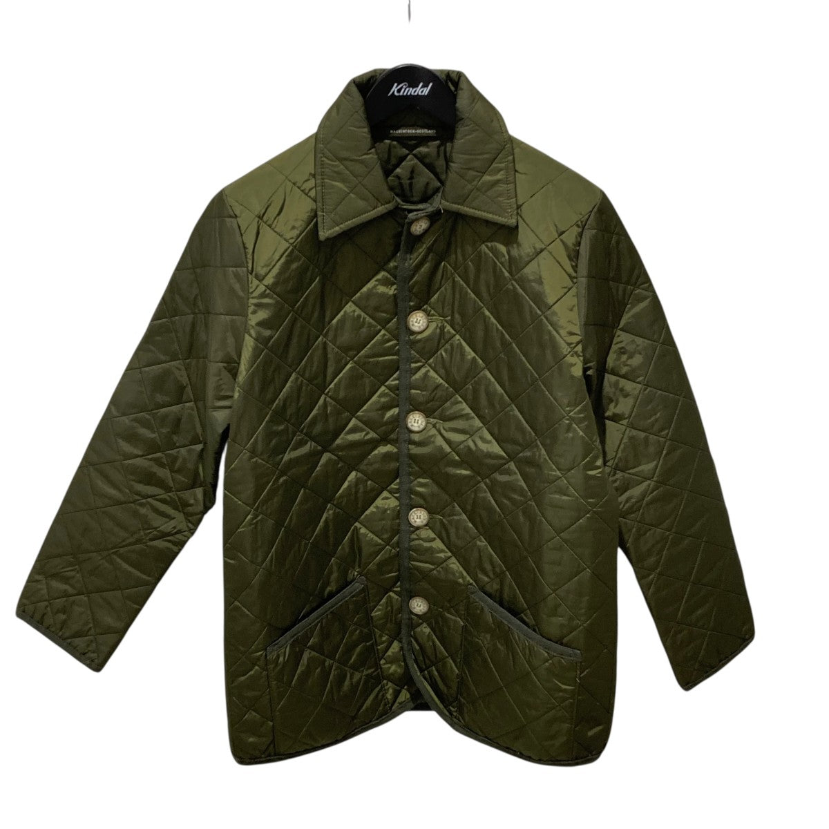 極美品　マッキントッシュロンドン　キルティングコート　ロング　40　カーキ MACKINTOSH PHILOSOPHY｜【WEB&一部店舗限定】キルティングロング