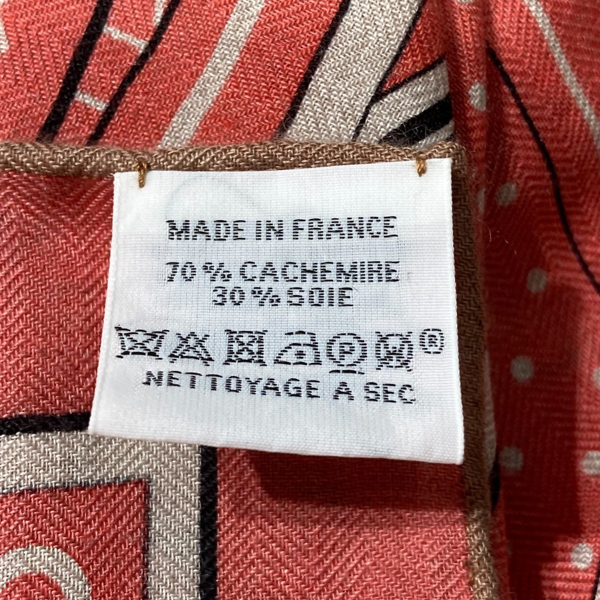 HERMES(エルメス) 25AWカレジェアン140 Cheval de Coeur Bandana