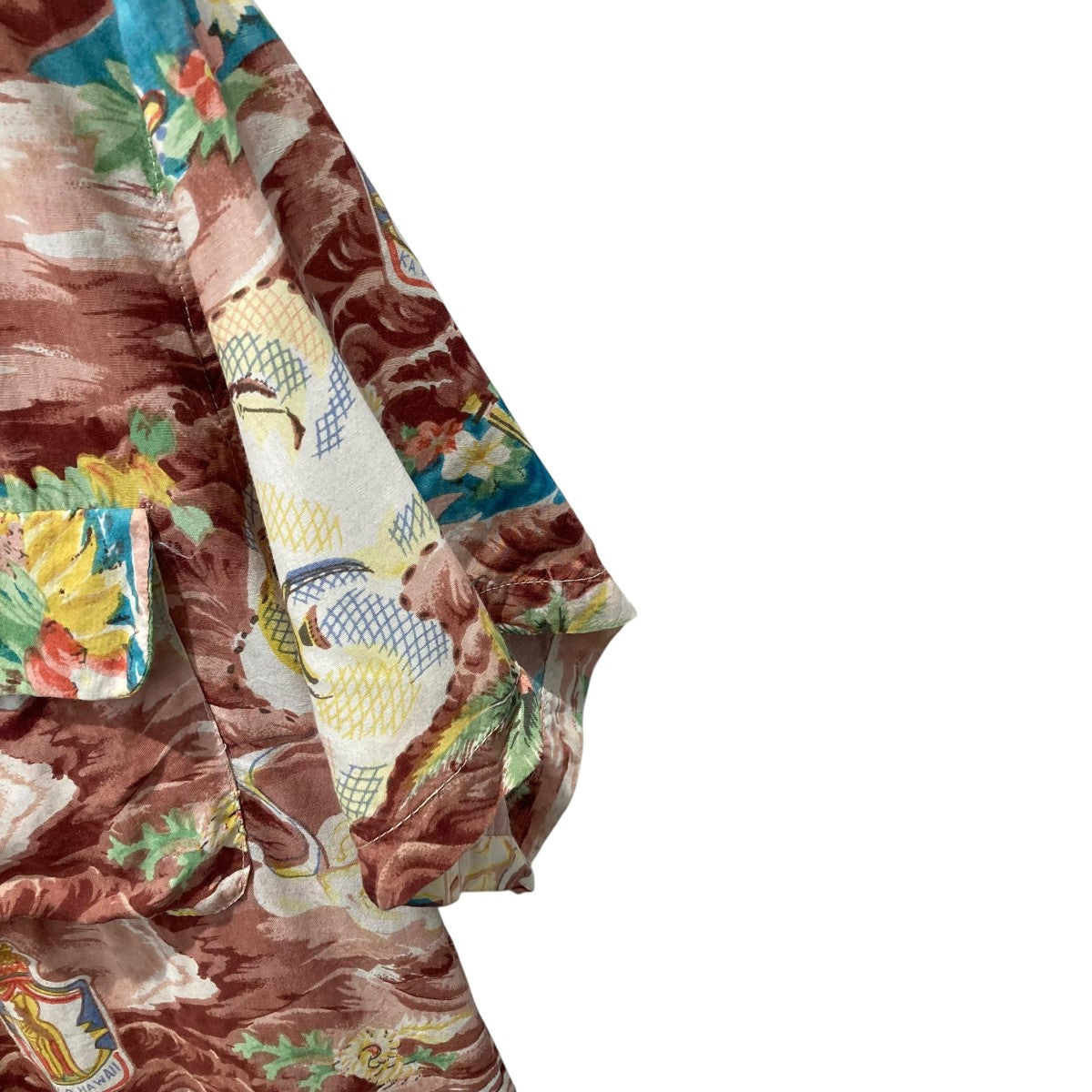 ROYAL HAWAIIAN アロハ半袖シャツ 古着・中古-4枚目のアイテム画像