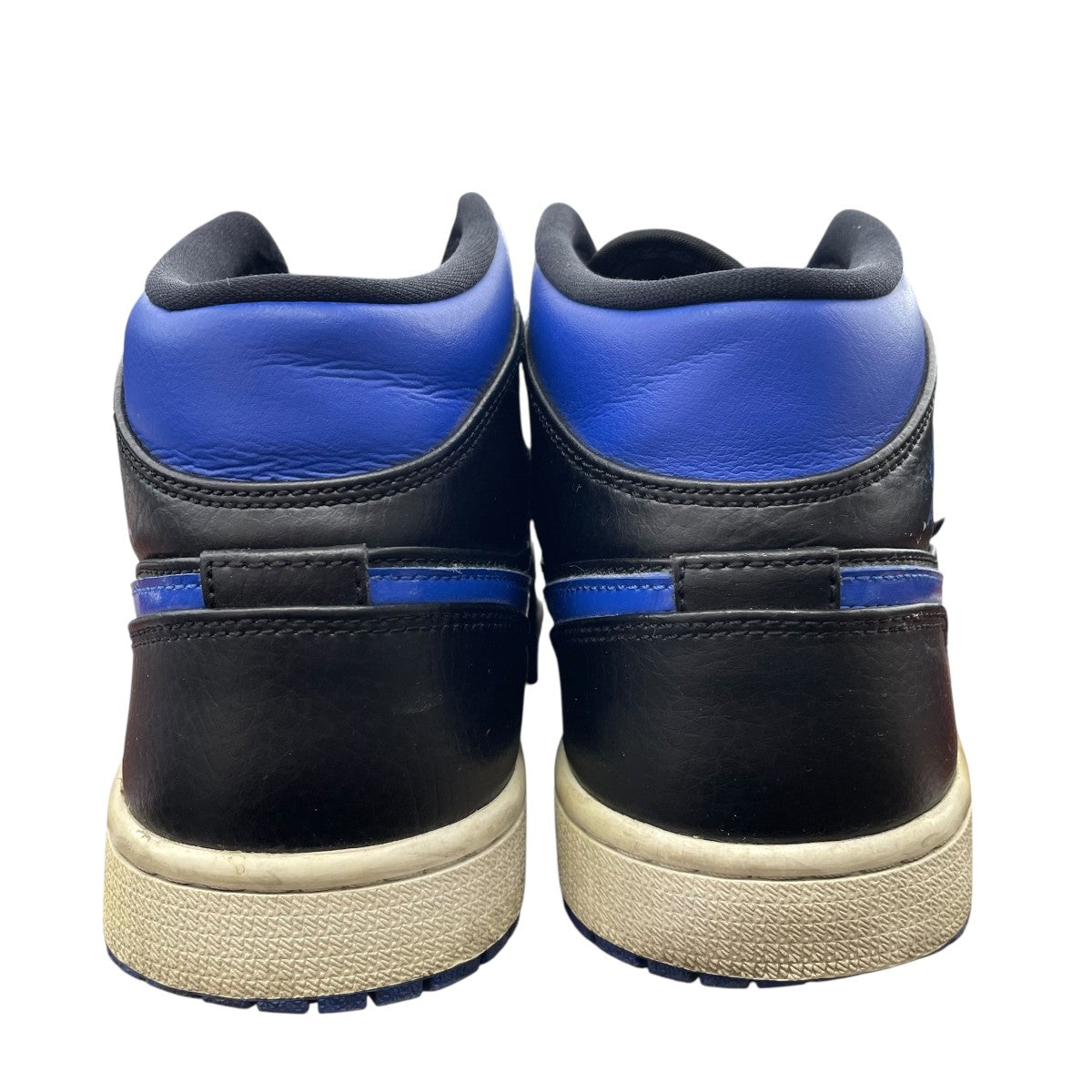 NIKE(ナイキ) AIR JORDAN 1 MID BLACK BLUEハイカットスニーカー