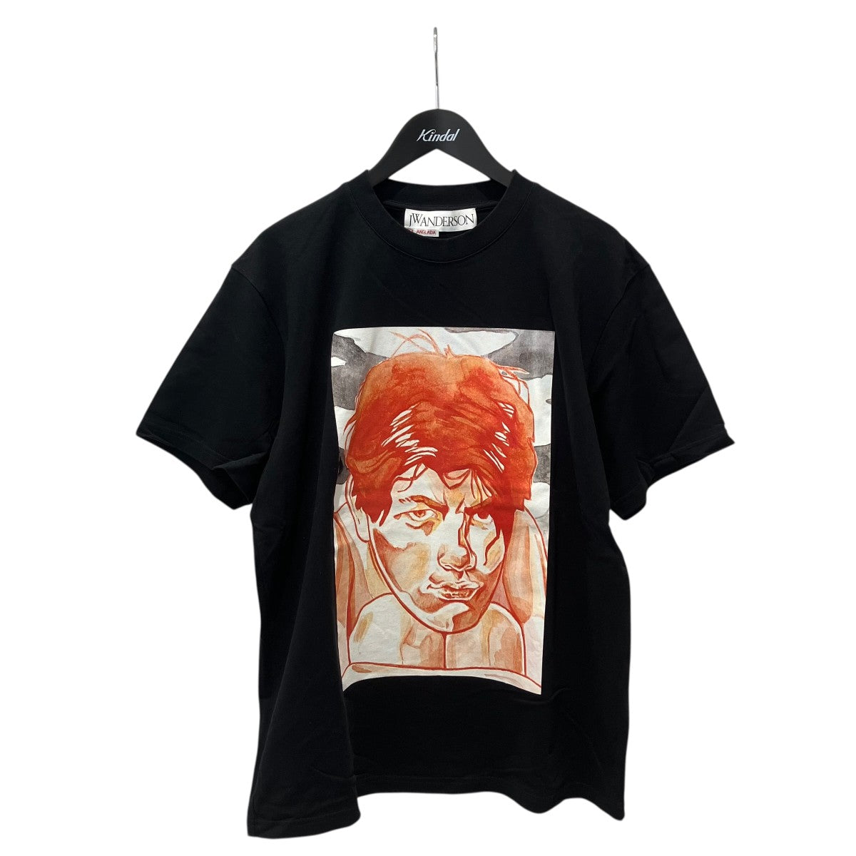 J．W．ANDERSON OVERSIZED PRINTED FACE T-SHIRT半袖TシャツJT0016PG0079999 古着・中古-1枚目のアイテム画像