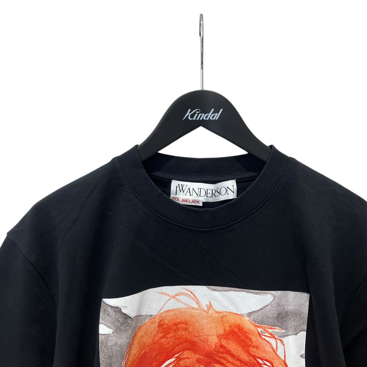 J．W．ANDERSON OVERSIZED PRINTED FACE T-SHIRT半袖TシャツJT0016PG0079999 古着・中古-3枚目のアイテム画像